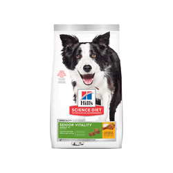 Hill's Science Diet Senior Vitality, alimento saludable para perro senior sabor pollo  5.7Kg