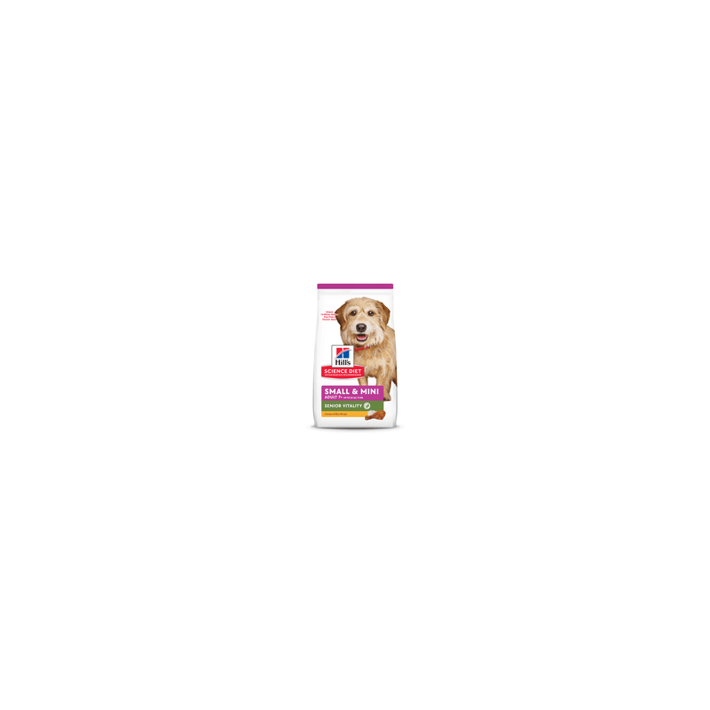 Hill's Science Diet Small & Mini Senior Vitality, alimento para perro senior raza pequeña y mini 1.6Kg
