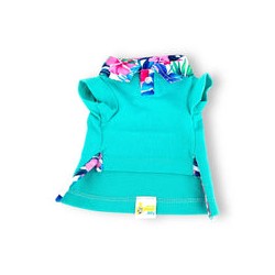 Playera Polo Bora Aqua Talla 0