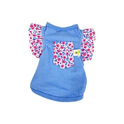 Playera Liz Azul Talla 1