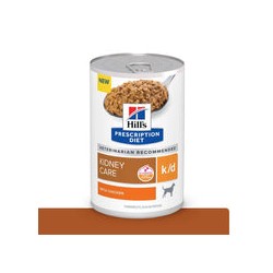 Hill's Prescription Diet k/d, Cuidado Renal, para Perro con Pollo, 363 g
