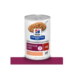 Lata Hill's Prescription Diet i/d, Cuidado Digestivo, con Pavo para Perro, 369 g