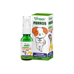 Waggys Salmón Aceite Relajante para Perro 375 Mg