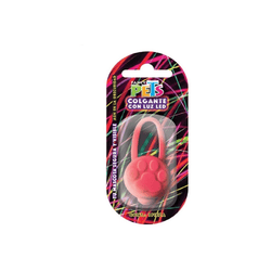 Colgante con huellita y Luz Led