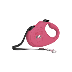 Correa Retractil Rosa Perro Talla L