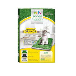 Tapete Entrenador de Pasto Doggie Grass Talla L