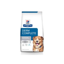 Hill's Prescription Diet Derm Complete, Alergias Alimentarias y Ambientales, para Perro, 2.9 Kg
