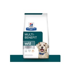 Hill's Prescription Diet w/d, Manejo Peso/Glucosa, para Perro, 8 Kg