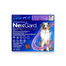 Nexgard Spectra 3 Tabletas 15.1 a 30kg