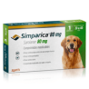Simparica para perros 1 Masticable 80 mg 20 a 40kg
