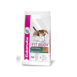 Eukanuba Fit Body (Weight Control) Razas Medianas 12.71 Kg.