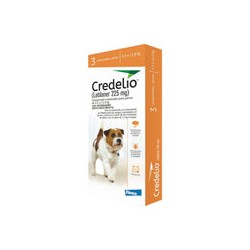 Credelio 3 Tabletas Perros 225 mg 5.5 a 11 kg Elanco