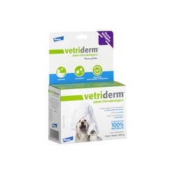Vetriderm, Jabón Dermatológico 100 Gr., Elanco