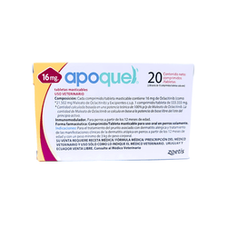 Apoquel 20 Tabletas Masticables 16mg