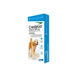 Credelio Perros 3 Tabletas 900 Mg 22 a 45 Kg Elanco