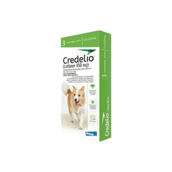 Credelio Perros 3 Tabletas 450 Mg 11 a 22 Kg Elanco