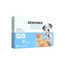 Respimed Perros y Gatos 30 Tabletas Mederilab