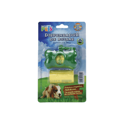Dispensador de Bolsas para Perros Sanitarias 40 pzas