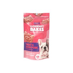 Trick & Treats Gourmet Bakes Premios para Perro sabor Cerdo Agridulce 150 gr