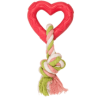 Fancy Pets Caucho Corazon con Cuerda